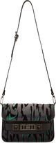 Thumbnail for your product : Proenza Schouler Black Stingray Jade Moiré Flocked Mini PS11 Bag