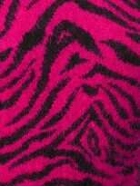 Thumbnail for your product : Saint Laurent Zebra Intarsia Jumper
