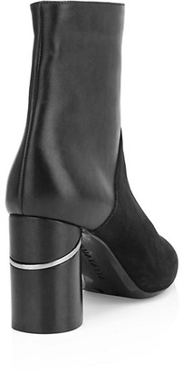 Aquatalia Palma Leather & Suede Ankle Boots
