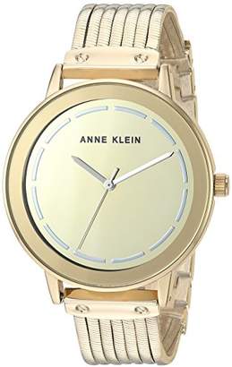 Anne Klein Women's -Tone Chain Bracelet Watch