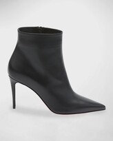 Thumbnail for your product : Christian Louboutin So Kate Leather Red Sole Booties