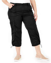 cargo capris plus size