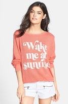 Thumbnail for your product : Wildfox Couture 'Wake Me at Sunrise' Pullover