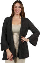 Thumbnail for your product : 24/7 Comfort Apparel Highlands Luxury Shrug - Plus