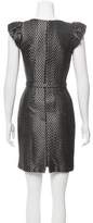 Thumbnail for your product : Andrew Gn Metallic Wool Dress