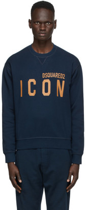DSQUARED2 Navy Icon Sweatshirt