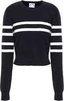 Thumbnail for your product : The Upside Striped Cotton-blend Sweater