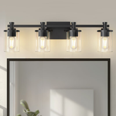 Breakwater Bay Adwait 4 - Light Dimmable Vanity Light
