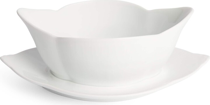 Royal Copenhagen White Fluted Sauce Boat