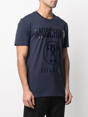 Moschino question mark logo T-shirt