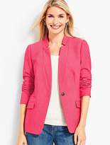 Thumbnail for your product : Talbots Notched-Collar Blazer - Magenta