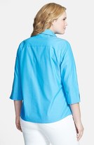 Thumbnail for your product : Foxcroft Shaped Non-Iron Cotton Shirt (Plus)