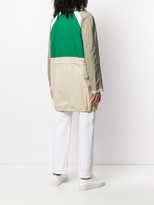 Thumbnail for your product : Army by Yves Salomon Colour Block Rain Coat