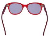 Thumbnail for your product : Celine Tinted Wayfarer Sunglasses