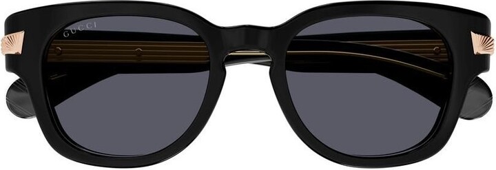Gucci Eyewear Rectangle Frame Sunglasses