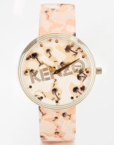 Thumbnail for your product : Kenzo Orange IT Print Watch