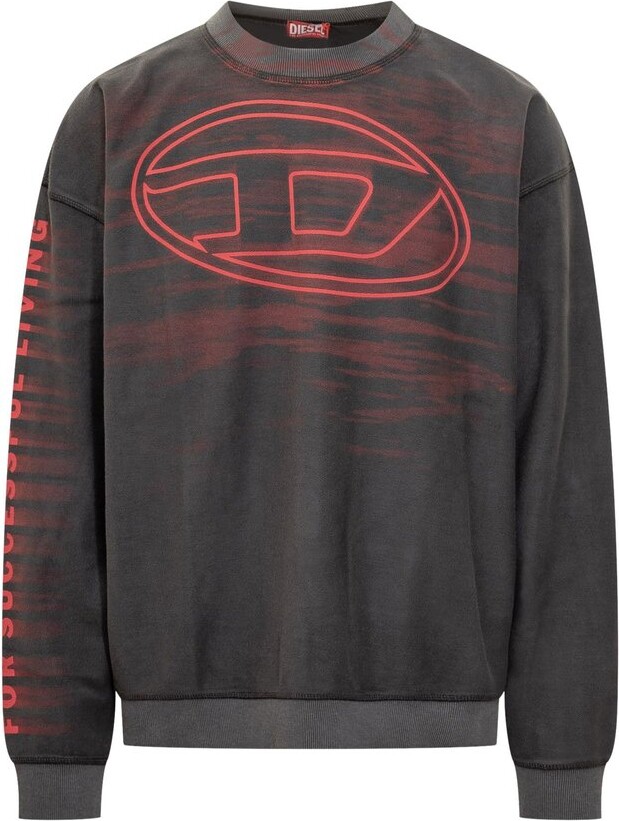 Diesel Sweatshirt S-WAFY-ZIP, , - ShopStyle