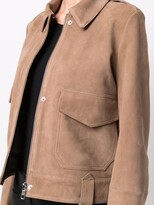 Thumbnail for your product : Giorgio Brato Zip-Up Suede Jacket
