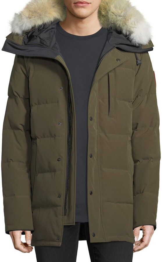 Bigbarry Mens Trendy Zipper Up Cotton Padded Hooded Fleece Parkas Jacket 