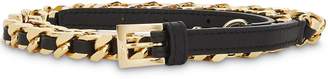 Burberry D-ring detail chain belt