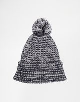 Thumbnail for your product : ASOS Twist Yarn Bobble Beanie