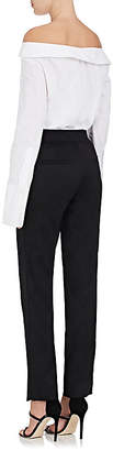 Giorgio Armani Women's Elastic-Waist Stretch-Wool Crop Trousers