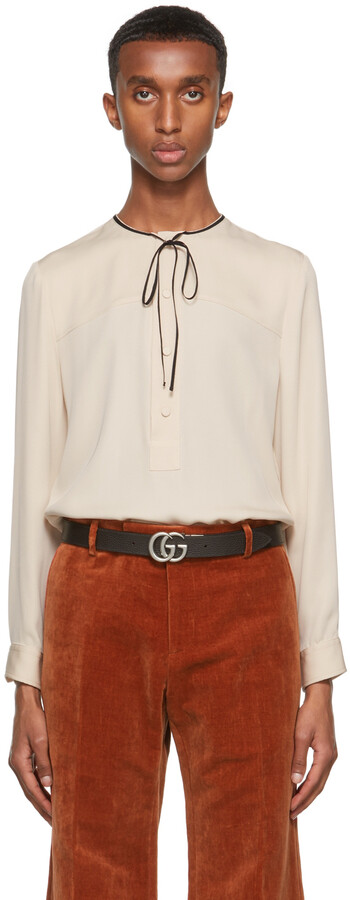 Gucci Men Silk Shirt | Shop the world's largest collection of 