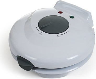 Chef Buddy Nonstick Waffle Cone Maker in White - Electric Waffle Iron with Shaper Cone Included