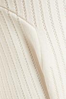 Thumbnail for your product : Victoria Beckham Pointelle-knit Dress