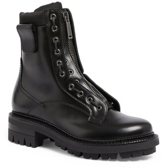 DSQUARED2 Leather Military Boots