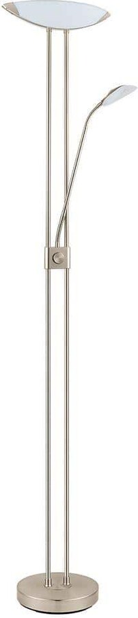 Baya 1 70.87 in. Matte Nickel LED Floor Lamp