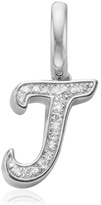 Thumbnail for your product : Monica Vinader Diamond Alphabet Pendant J
