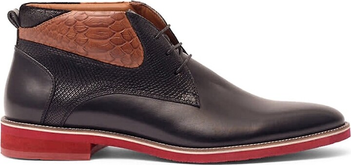 Carlos Santana Morello Leather Chukka Boots