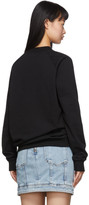 Thumbnail for your product : Balmain Black Flocked Medallion Sweatshirt