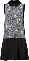 Thumbnail for your product : Marc by Marc Jacobs Silk Twilight Printed Dress in Black Multi