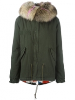 Thumbnail for your product : Mr & Mrs Italy Mini Parka Mink Check - Green Multi