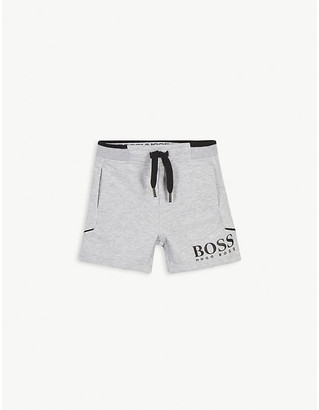 HUGO BOSS Logo-printed cotton-blend shorts 3-36 months