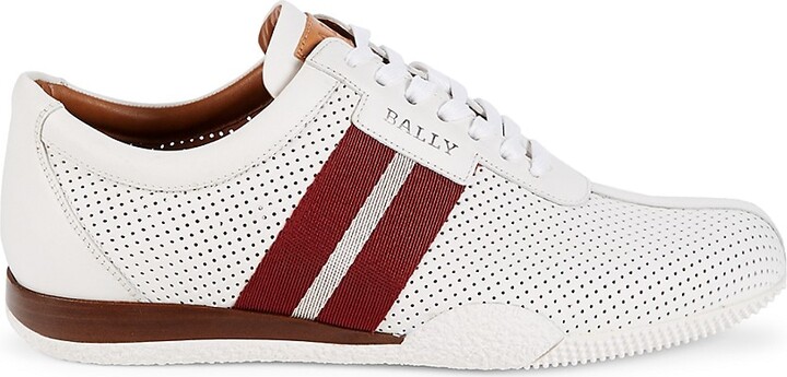Bally Frenz Perforated Sneakers - ShopStyle