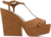 Thumbnail for your product : Sergio Rossi t-bar wedged sandals