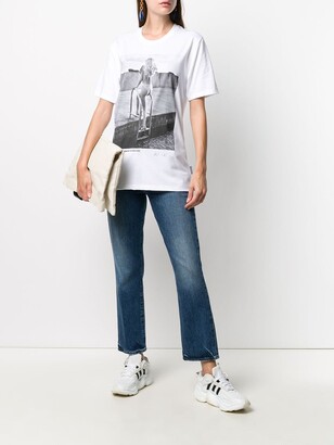Wolford x Helmut Newton photo-print cotton T-shirt