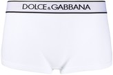 Thumbnail for your product : Dolce & Gabbana Logo-Waistband Shortie Briefs