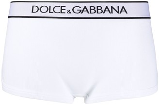 Dolce & Gabbana Logo-Waistband Shortie Briefs