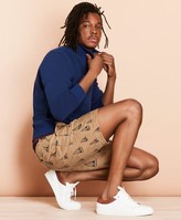 Thumbnail for your product : Brooks Brothers Sailboat-Print Cotton Twill Shorts