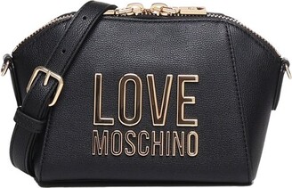 Love Moschino Logo Plaque Small Crossbody Bag