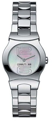 Cerruti Women's Watch with White Dial Display and White Stainless Steel C-Emozione 4249615