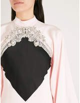 Thumbnail for your product : Christopher Kane Diamond mini satin dress