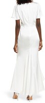 Thumbnail for your product : Lulus Eternal Bond Satin Ruffle Gown