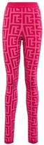 Thumbnail for your product : Balmain x Barbie® wool-blend leggings