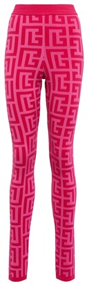 Balmain x Barbie® wool-blend leggings