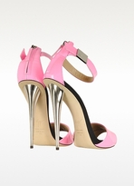 Thumbnail for your product : Giuseppe Zanotti Neon Pink Patent Leather Sandal